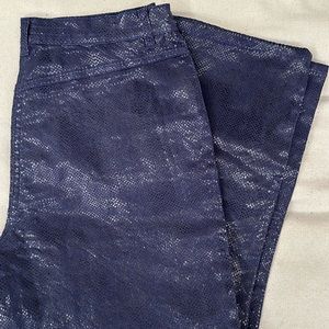 Escada Sport Faux Snakeskin Pants